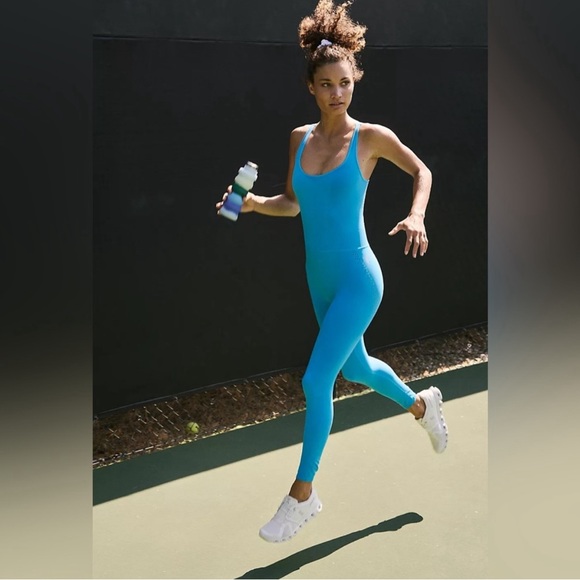 NWOT Free People Good Karma Onesie - Picture 3 of 4